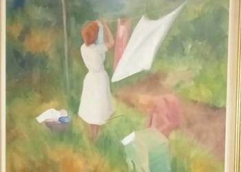 Obraz olejny malarz Sygnatura artysta Daniel Bernhardt Rolfsted.         ol