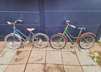 Stary rower dziecięcy dwie sztuki