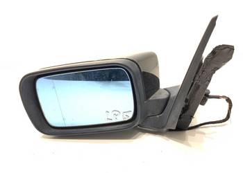 LUSTERKO LEWY BMW E46 Hatchback 97-05 CZARNY ZEWNĘTRZNE LEWA, BOCZNE