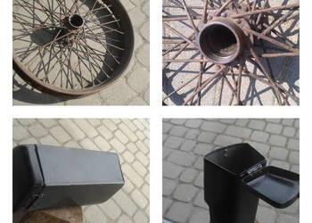 Sokół 600, 1000 - koło, puszka.