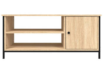 Szafka pod TV dąb sonoma 100x40x45 cm materiał drewnopochodny WM-826301