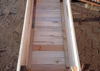 skrzynka drewniana warzywniak donica 102x40x70