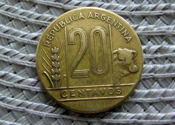 Argentyna 20 Centavo 1945r