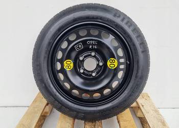 KOŁO ZAPASOWE DOJAZDOWE 125/85 R16 Opel Vectra C Astra H _ 5x110 2160132