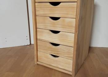 Szafka sosnowa organizer