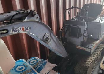 Minikoparka kubota 1t 3 łyżki