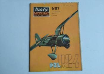 Mały Modelarz nr 6/1987, Samolot myśliwski PZL P-24 G