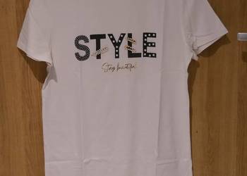 Mohito bluzeczka cyrkonie koraliki perełki 36 S