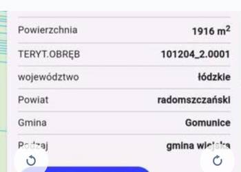 2 działki leśne gmina Gomunice powiat radomszczański