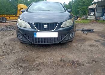 Seat Ibiza 4 KOMPLETNY przód Zderzak Lampy Euro Błotniki Maska Zderzak LW7Z