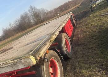 Przyczepa do bel skrzyń skrzyniopalet dłużyca
