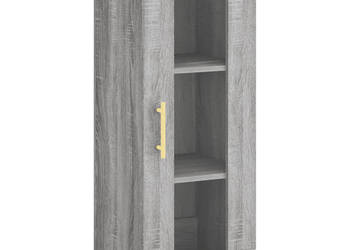 Szafka wisząca szary dąb sonoma 345x34x90 cm WM-828906