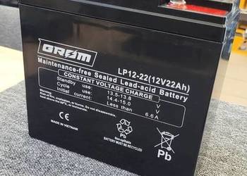 Akumulator 12V 22Ah żelowy GROM LP12-22