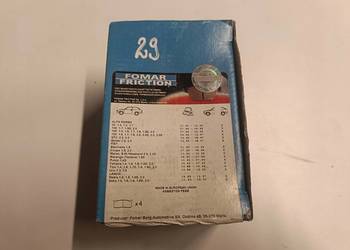 Alfa Romeo 146 Fiat Tipo Punto Uno TYLNE KLOCKI HAMULCOWE tył 493881