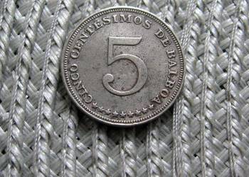 Panama 5 Centesimos 1962r