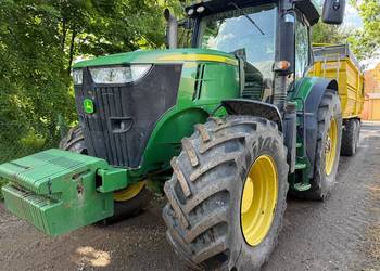 John Deere 7280R rok pr 2013 Problem ??? Elektryka lub cewka ciągnik jeżdżą