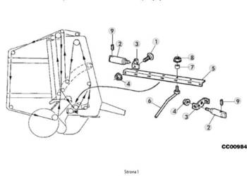 John Deere 570, 580, 590 Round Balers prasa katalog czesci
