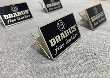 Emblematy Znaczek Brabus w fotele zestaw