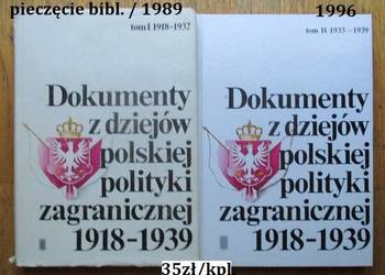 Dokumenty z dziejów polskiej polityki zagranicznej/wojna Dokumenty z dziejów polskiej polityki zagranicznej/wojna