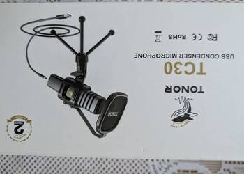 Mikrofon streamingowy tonor tc30