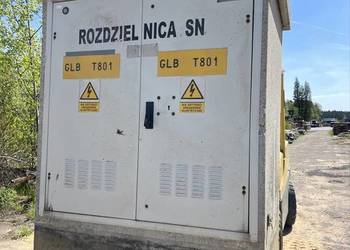 Złącze kablowe SN w obudowie betonowej