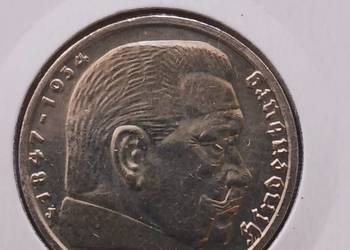 5 Marek Niemcy 1939 r.  Paul von Hindenburg - men. J - nr. 1