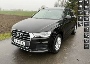 Audi Q3 2.0TDI 184KM Quattro Kamera Navi PDC El. klapa Panorama Gwarancja …