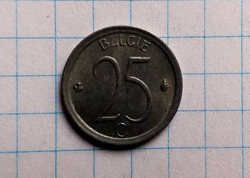 25 CENTYMÓW 1972 ROK - BELGIA ( MAŁY DESTRUKT )