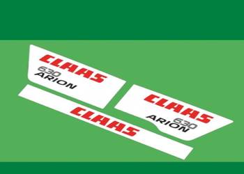 Naklejki Claas Arion 630 i inne modele super mocne zamienniki