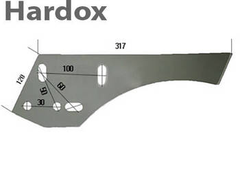 Uchwyt ścinacza HARDOX P26/L części do pługa LANDSBERG