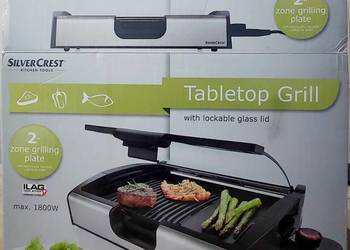 Tabletop Grill Stgg 1800 A1 SilverCrest