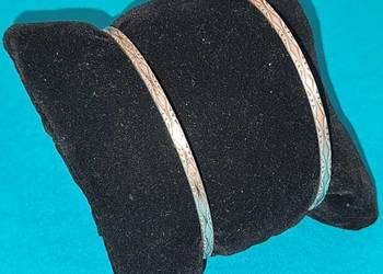 Srebrna Bransoletka Damska X2 16g Starocia