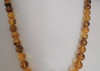 Naszyjnik Bursztyn kulki