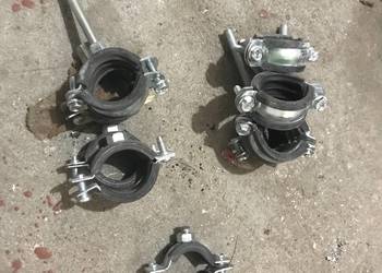 OBEJMA DO RUR Z GUMĄ 3/4" UCHWYT DO RUR 32-35 mm i 26-31 mm