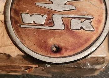 Oryginalny,przykręcany emblemat WSK DUDEK,LELEK,SPORT,BĄK