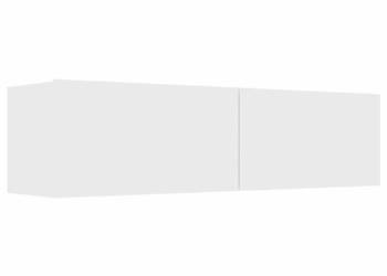 vidaXL Szafka pod TV, biała, 120x30x30 cm（SKU:801490）