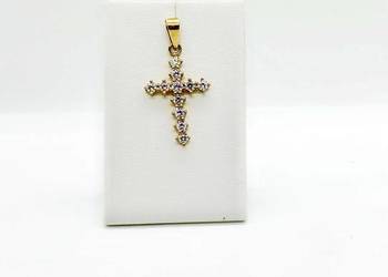 Złota Zawieszka pr 333 1,13g Krzyżyk