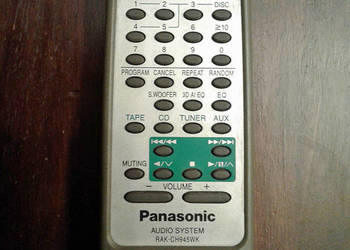 Pilot „Panasonic” audio system RAK-CH945WK sprawny