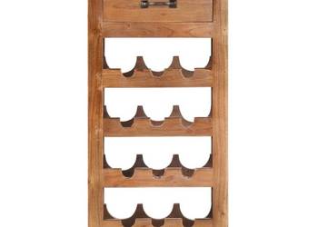 vidaXL Szafka na wino, 40x30x80 cm, lite drewno akacjowe(SKU:287482)