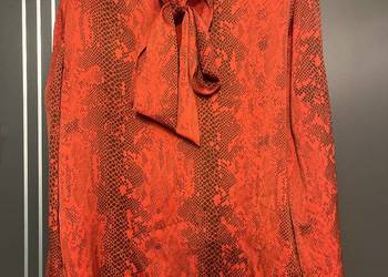 Saint Tropez bluzka elegancka modny wzór węża skóra hit blog roz.38