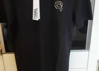 T-shirt Koszulka Męska KARL LAGERFELD rozm M Czarna
