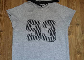 Bluzka sportowa z kapturem r.158/164  12-14l