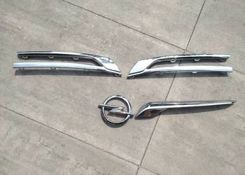 OPEL ASTRA V 5 K lift CHROM ATRAPY listwa L-P GRILLA znaczek