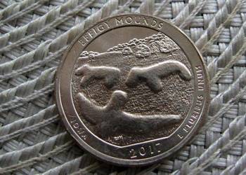 USA 25 Cent 2017r - P - Parki USA - EFFIGY MOUNDS
