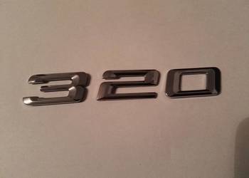 BMW 320 Emblemat Napis