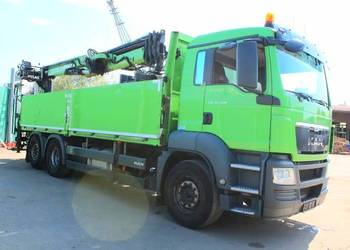 Skrzynia z tylnym dzwigiem do palet Man TGS 6x2