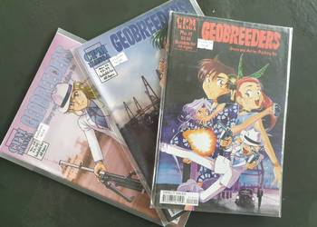 Manga - Geobreeders - 3 komiksy USA 2000 rok