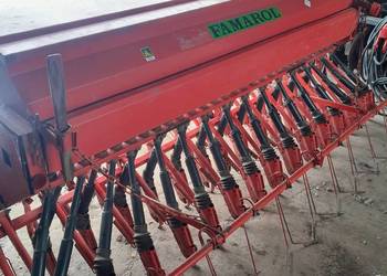 Siewnik zbożowy Famarol 3 metry 2002 rok drobny wysiew olejowa przekladnia