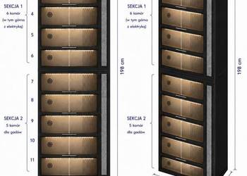 Rack system, regał terrarium węże jaszczurki