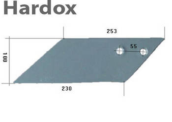 Dłuto 100ha! HARDOX 92199/P 92201/P części do pługa OVERUM